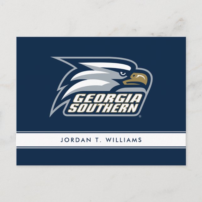 Georgia Southern Logo Postcard (Front)