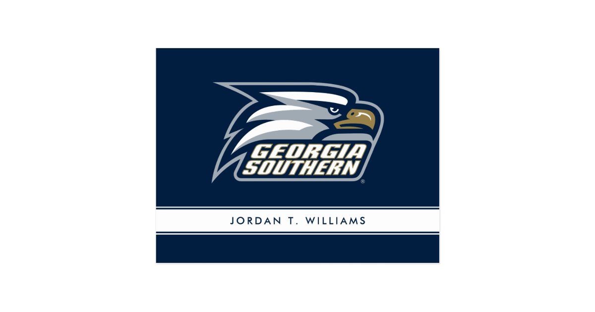 Georgia Southern Logo Postcard | Zazzle.com