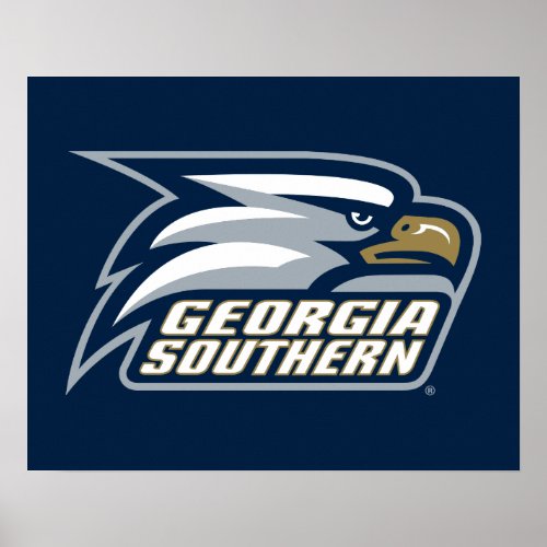 Georgia Southern Logo Poster