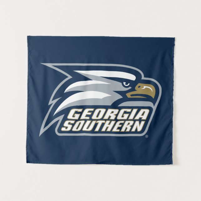 Georgia Southern Logo Tapestry (Front (Horizontal))