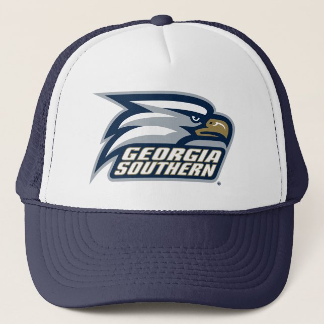 Georgia Southern Logo Trucker Hat (Front)