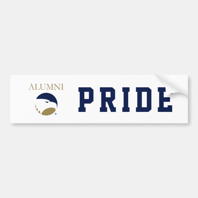 Georgia Southern University Alumni Bumper Sticker (Front)