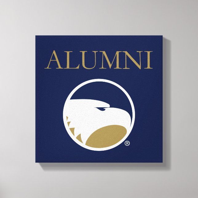Georgia Southern University Alumni Canvas Print (Front)