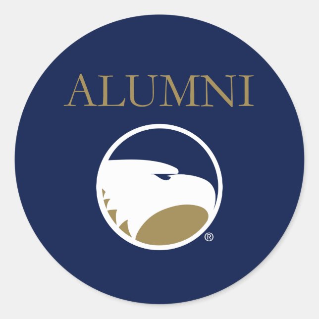 Georgia Southern University Alumni Classic Round Sticker (Front)