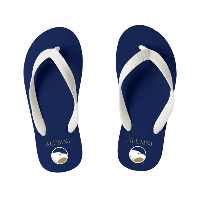 Georgia Southern University Alumni Kid's Flip Flops (Footbed)