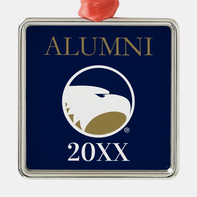 Georgia Southern University Alumni Metal Ornament (Front)