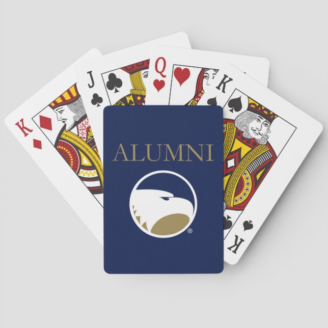 Georgia Southern University Alumni Poker Cards (Back)