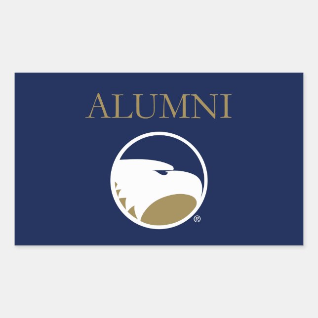 Georgia Southern University Alumni Rectangular Sticker (Front)