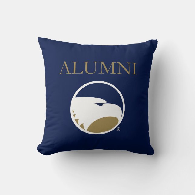Georgia Southern University Alumni Throw Pillow (Front)