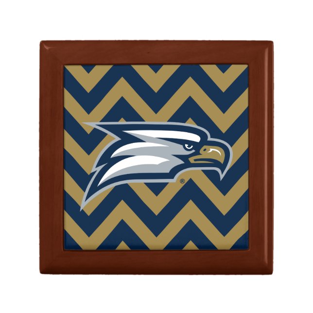 Georgia Southern University  Chevron Pattern Gift Box (Front)