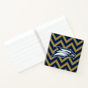Georgia Southern University Chevron Pattern Notebook