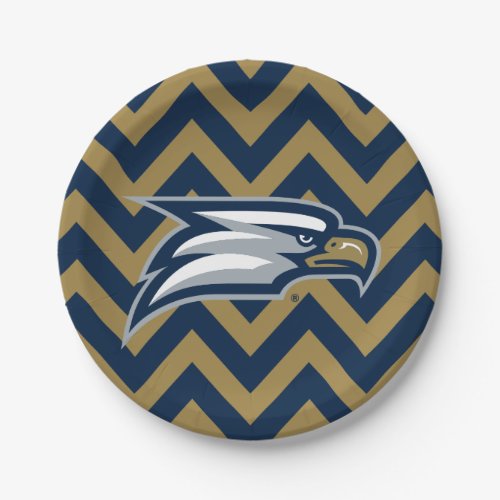 Georgia Southern University  Chevron Pattern Paper Plates