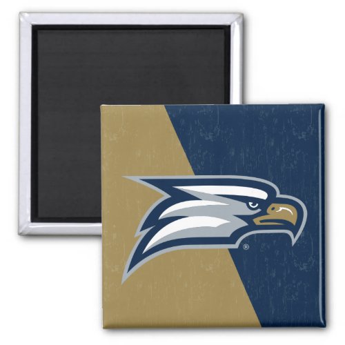 Georgia Southern University Color Block Distressed Magnet