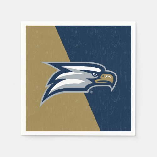 Georgia Southern University Color Block Distressed Napkins