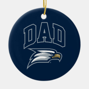 Georgia Southern University Dad Ceramic Ornament