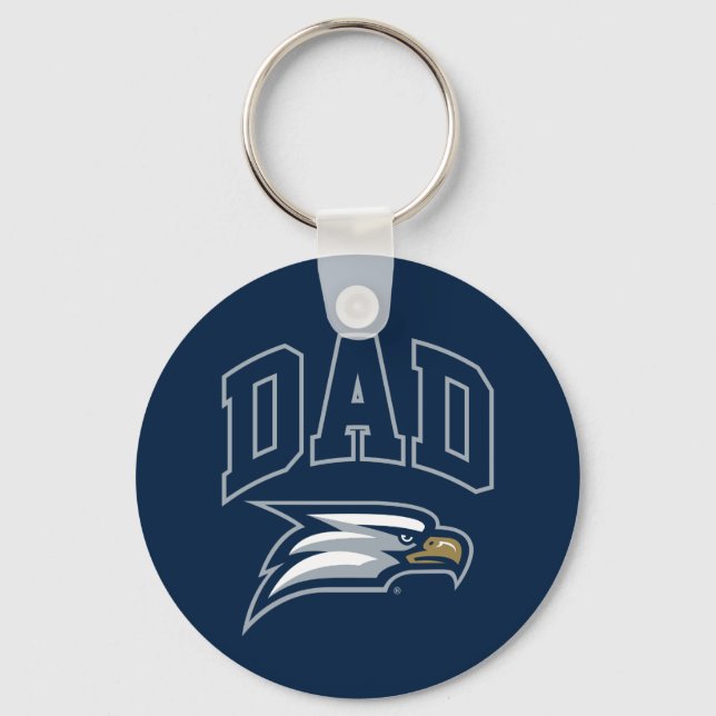 Georgia Southern University Dad Keychain (Front)