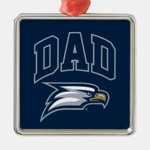 Georgia Southern University Dad Metal Ornament