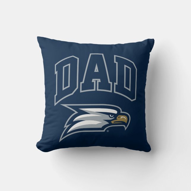 Georgia Southern University Dad Throw Pillow (Front)