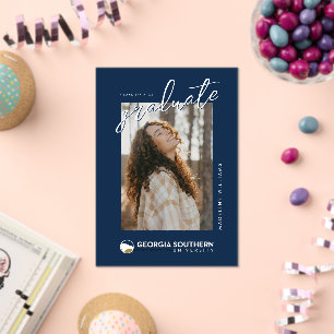 Georgia Southern University Graduation Eagle Acrylic Invitations