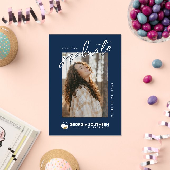 Georgia Southern University Graduation Eagle Acrylic Invitations (Insitu (Celebration))