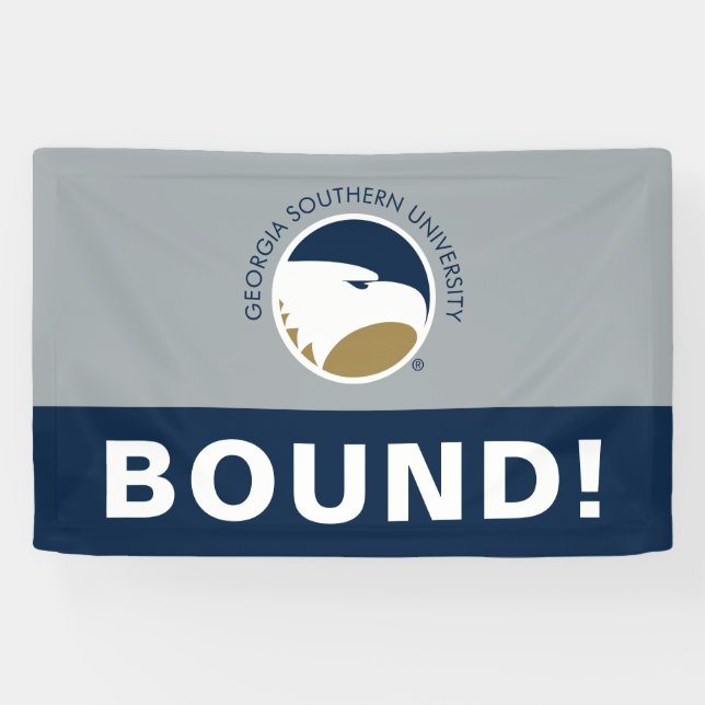 Georgia Southern University Graduation Eagle Banner (Horizontal)