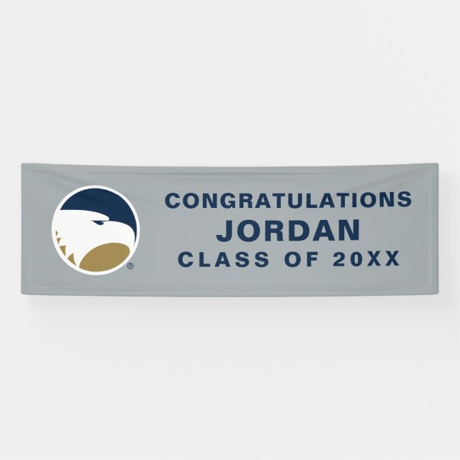 Georgia Southern University Graduation Eagle Banner (Horizontal)