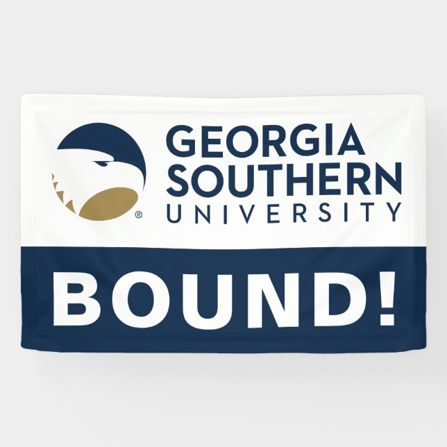 Georgia Southern University Graduation Eagle Banner (Horizontal)