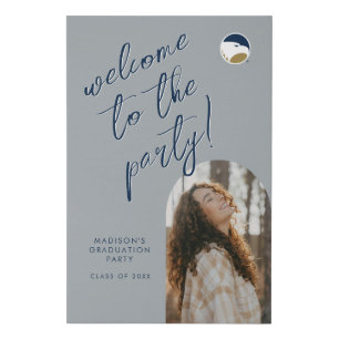 Georgia Southern University Graduation Eagle Faux Canvas Print