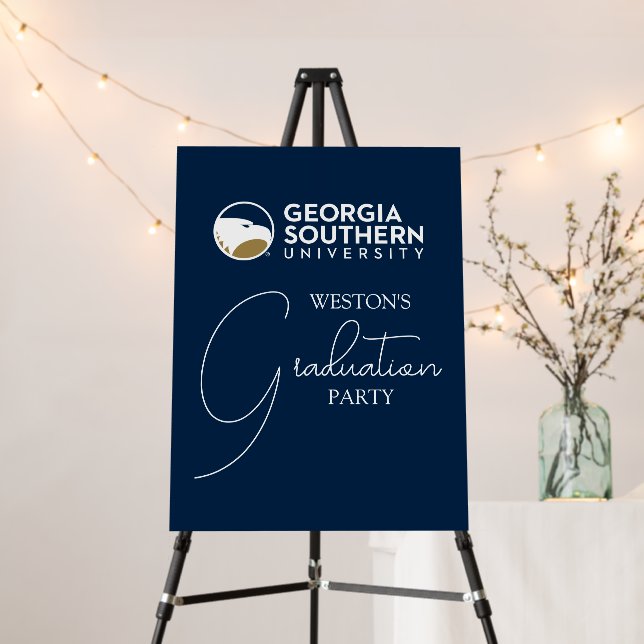 Georgia Southern University Graduation Eagle Foam Board (In Situ (Stand))