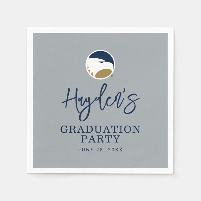 Georgia Southern University Graduation Eagle Napkins (Front)