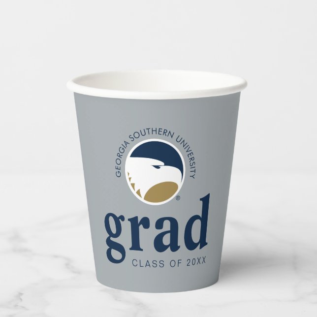 Georgia Southern University Graduation Eagle Paper Cups (Front)