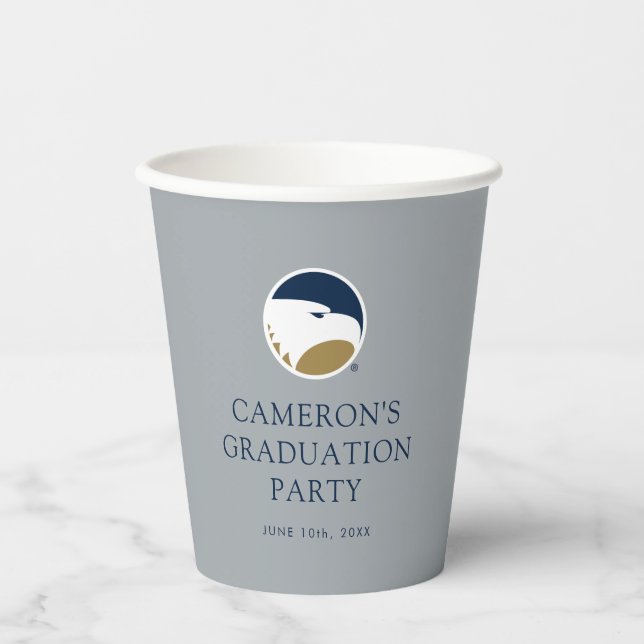Georgia Southern University Graduation Eagle Paper Cups (Front)