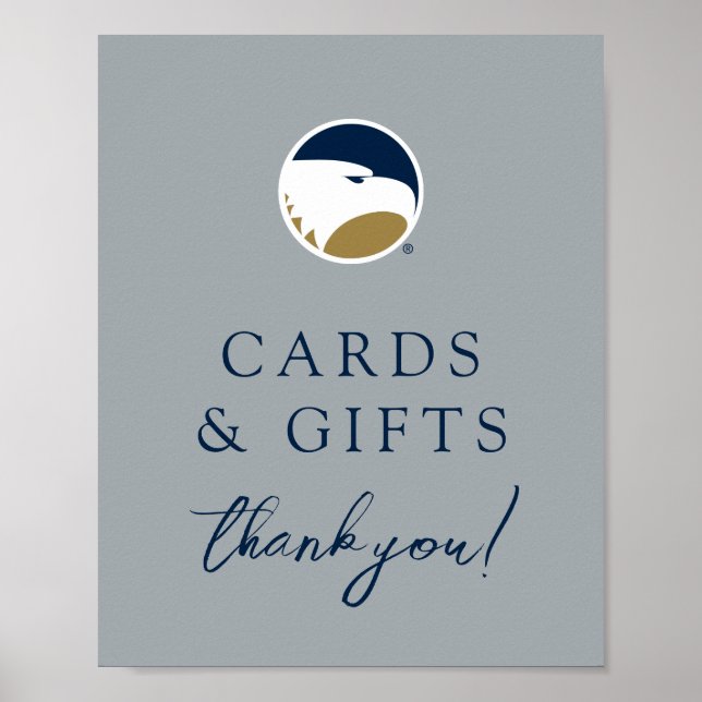 Georgia Southern University Graduation Eagle Poster (Front)