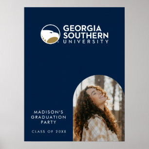 Georgia Southern University Graduation Eagle Poster