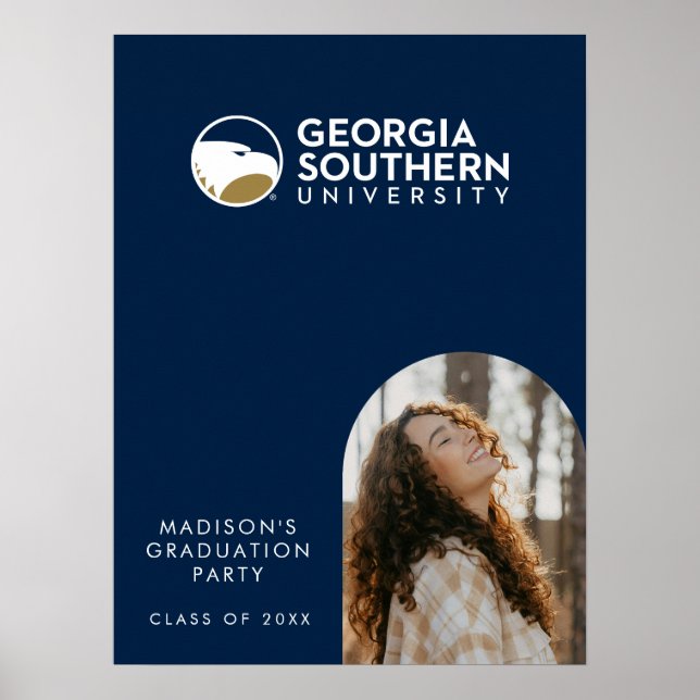 Georgia Southern University Graduation Eagle Poster (Front)