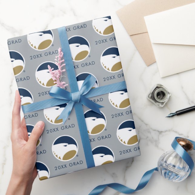 Georgia Southern University Graduation Eagle Wrapping Paper (Gifting)