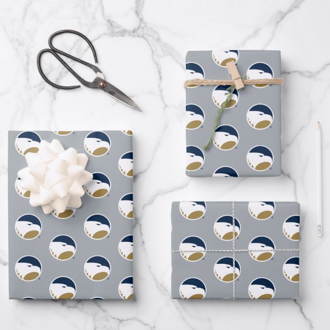 Georgia Southern University Graduation Eagle Wrapping Paper Sheets (Front)