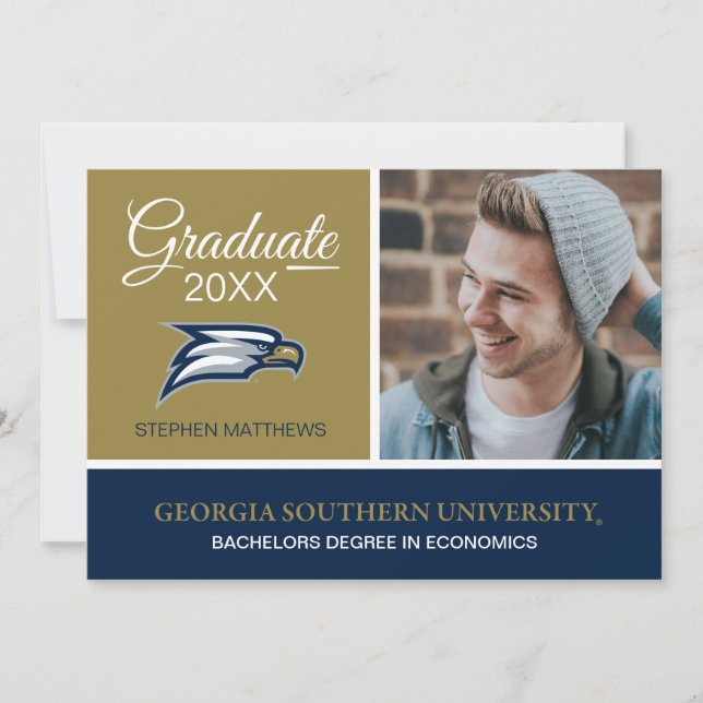 Georgia Southern University | Graduation Invitation (Front)