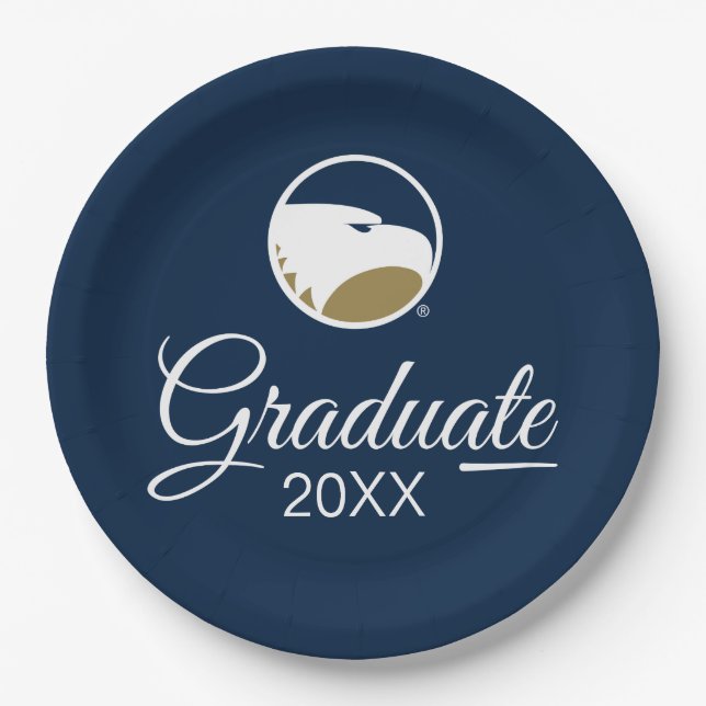 Georgia Southern University Graduation Paper Plates (Front)