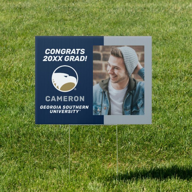 Georgia Southern University Graduation Sign (Insitu)