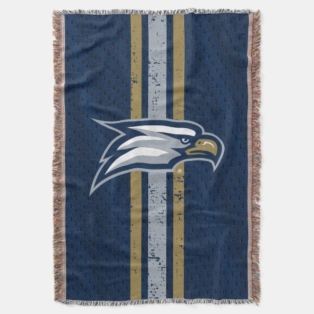 Georgia Southern University Jersey Throw Blanket (Front Vertical)