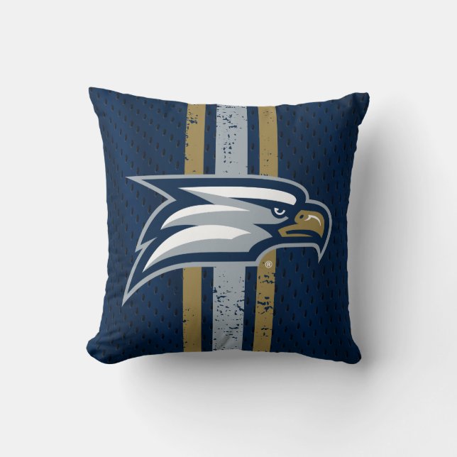 Georgia Southern University Jersey Throw Pillow (Front)