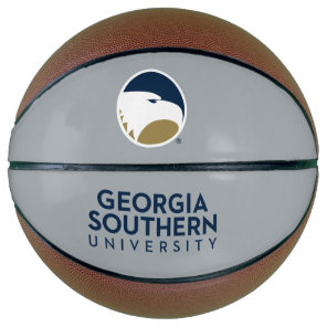 Georgia Southern University Logo & Text Basketball