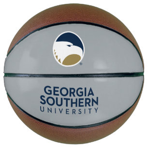 Georgia Southern University Logo & Text Basketball