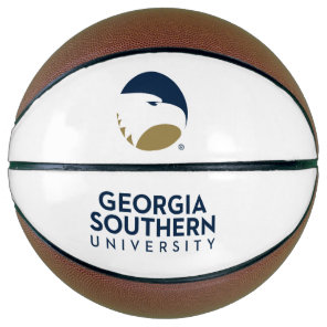 Georgia Southern University Logo & Text Basketball