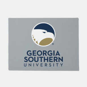 Georgia Southern University Logo & Text Doormat