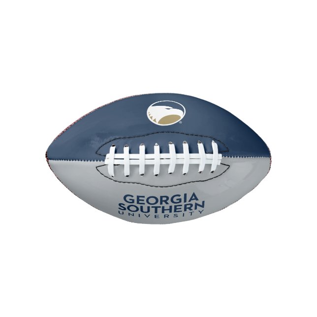 Georgia Southern University Logo & Text Football (Front)