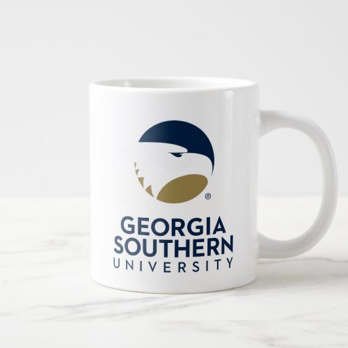 Georgia Southern University Logo  Text Giant Coffee Mug