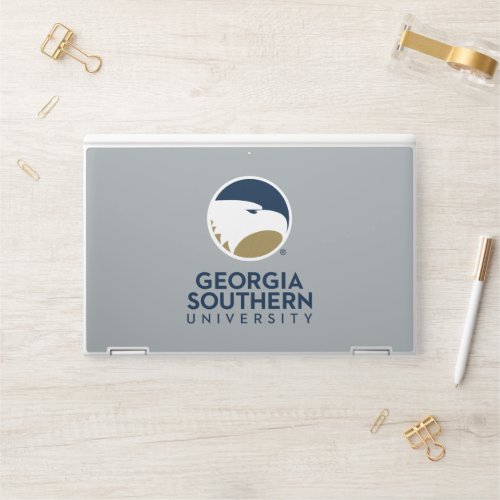 Georgia Southern University Logo  Text HP Laptop Skin