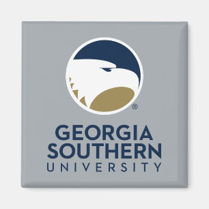 Georgia Southern University Logo & Text Magnet